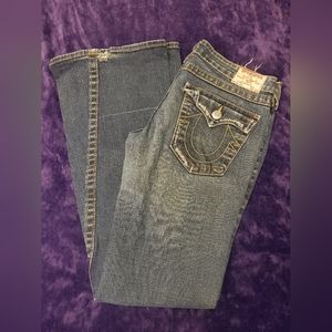 Women's True Religion Joey Low-rise Twisted Insteam Flare Jeans